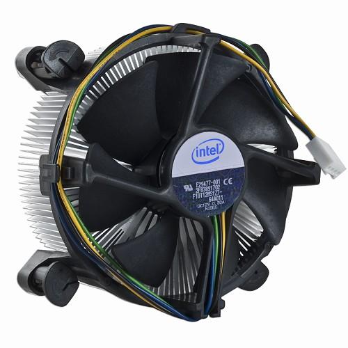Intel E29477-001 Socket 1366 Copper Core/Aluminum Heat Sink & 4" Fan w/4-pin Connector up to Core i7 3.06GHz