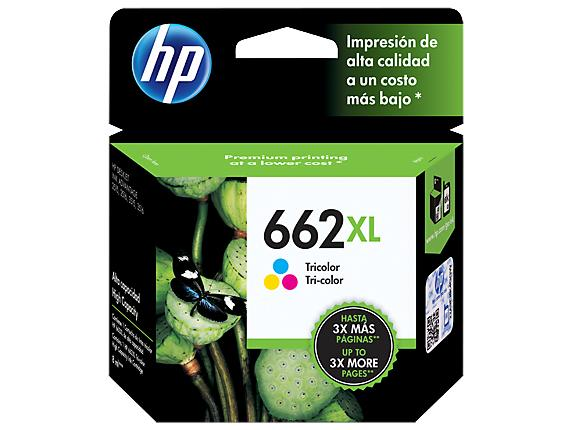 HP CZ106AL #662XL Colour Ink