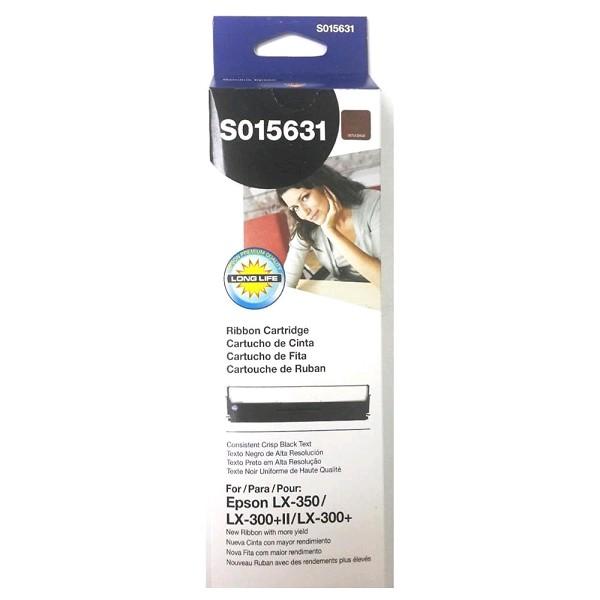 Epson SO15631 Black Ribbon (for Epson LX-350/LX-300+ll/ LX-300+ Printers).