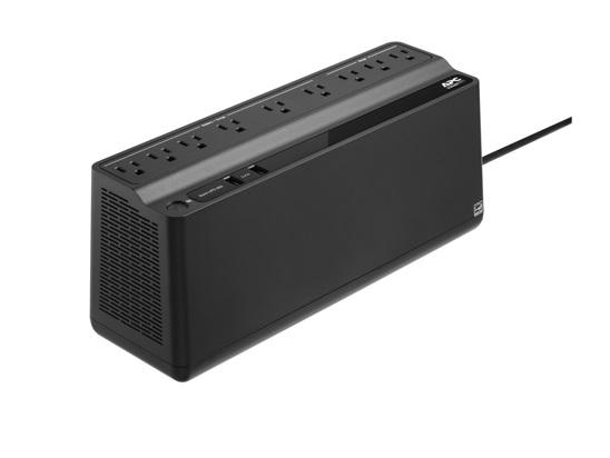 APC Back-UPS ES 850VA/450Watts 2 USB Charging Ports 120v (BE850M2-LM)