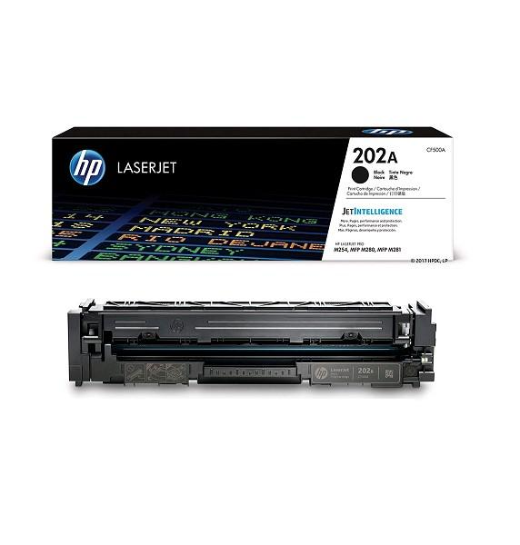 HP 202A CF500A Black Toner (FOR M254,MFP M280,MFP M281)