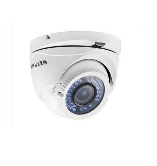 Hikvision  DS-2CE56C0T-VFIR3F/ (2.8-12mm) VARIFOCAL  4in1 Dome
1.0 Megapixel/  Analog HD output, up to 720P resolution/ DNR/ Smart IR/ IP66".