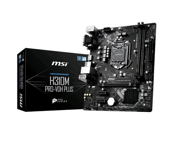 MSI H310M PRO-VDH PLUS Motherboard LGA1151 Socket 2DDR4 Integrated Motherboard