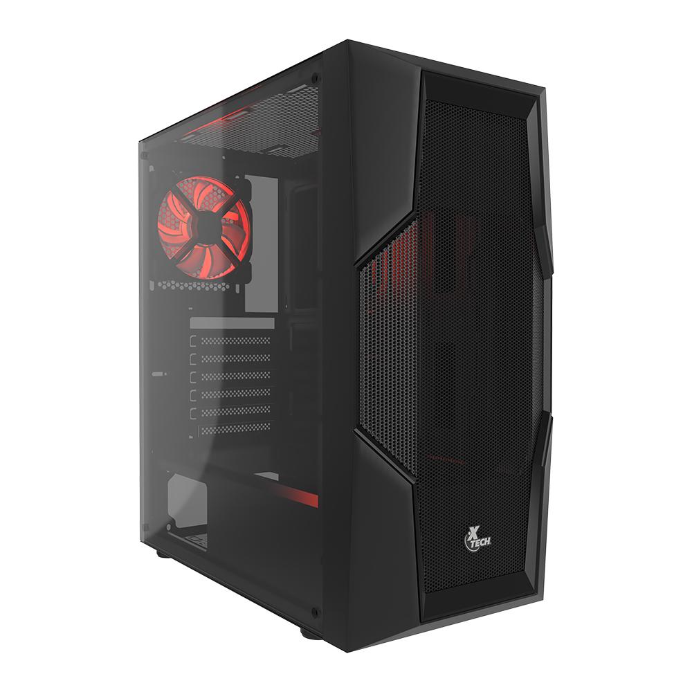 Xtech PHOBOS | Gaming ATX Mid-tower case with full tempered glass side window XT-GMR4
