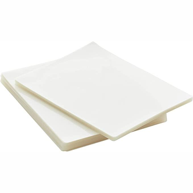 9' X 11.5' Clear Thermal Laminating Plastic Paper SOLD PER SHEET