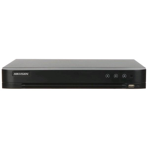 Hikvision iDS-7208HQHI-M1/XT 8-ch 1080p 1U H.265 AcuSense DVR/ Encoding ability up to 3K/5MP Lite@12fps/ Support All channels Motion Detection Tech (HDTVI/AHD/CVI/CVBS/IP)