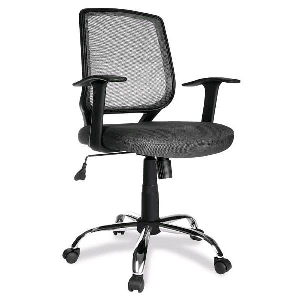 Xtech Ginebra Executive Chair Black With arm and Chrome base XTF-OC409