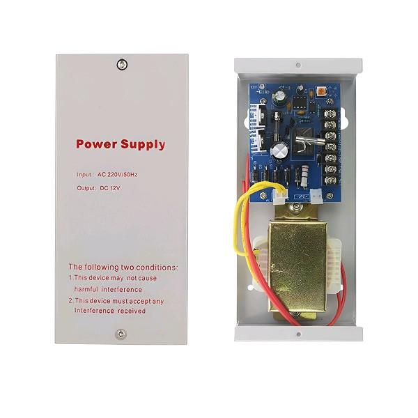 POWER WITH TIMER Power Supply- Input: AC 220V/50Hz DC 12V/5A- Model: 901