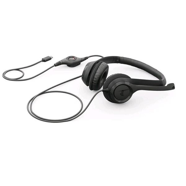 Logitech H390 USB-C Headset W/ Microphone 981-001575