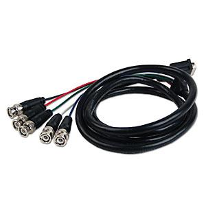 10 Foot 15-Pin DVI To BNC Connector