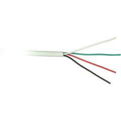22 gauge 4 Core Wire White Jacket - 500ft - CSTR22-4C.