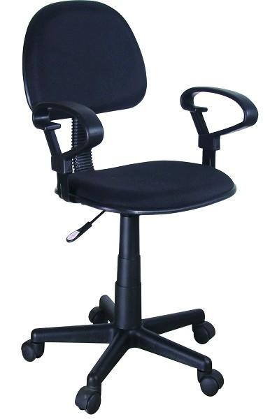 Computer Chair With/ Arm Rest (Black) Maximum weight supported: 176.3lb