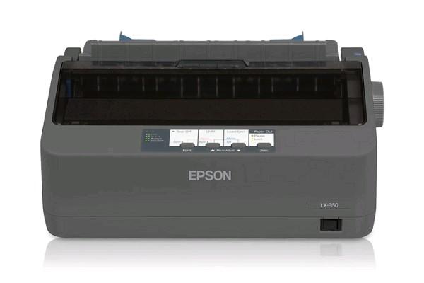 Epson LX-350 Narrow 9 pin Impact Printer (USES Epson SO15631 Black Ribbon)
